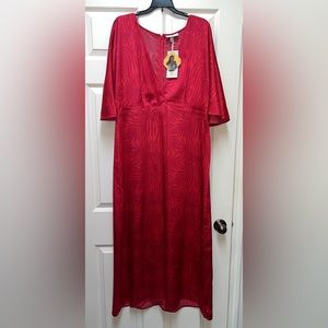 🌹NWT! Red Satin Dress